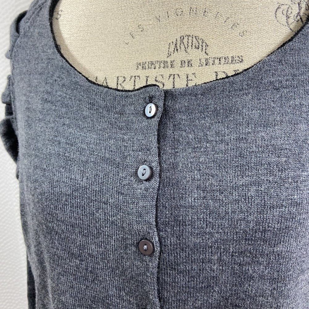 Rare Krimson Klover Wool Sweater by the sweater girl Biella Yarn Sugared Lace - Picture 3 of 13